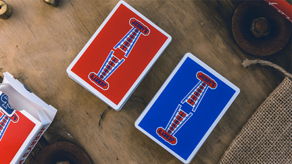 Modern Feel Jerry's Nuggets Gaff (Blue and Red) Playing Cards - Image 4