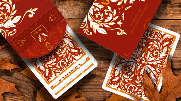 Leaves Autumn Edition Collector's Box Set Playing Cards by Dutch Card House Company - Image 3