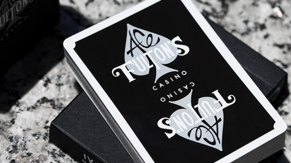 Ace Fulton's Casino (Black) Playing Cards - Image 3