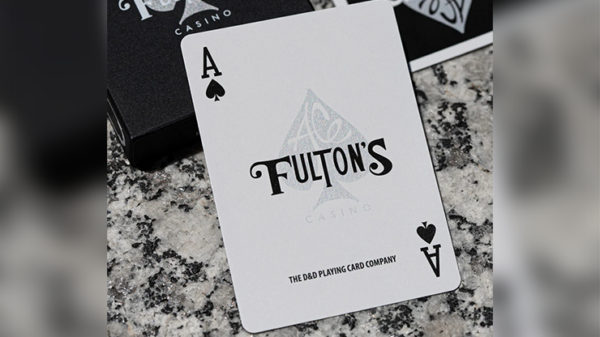 Ace Fulton's Casino (Black) Playing Cards - Image 6