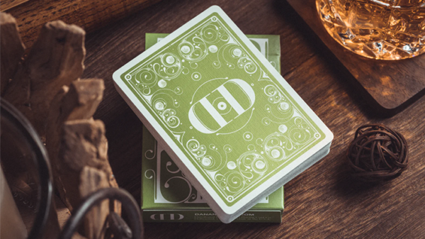 Smoke & Mirrors V8, Green (Deluxe) Edition Playing Cards by Dan & Dave - Image 6