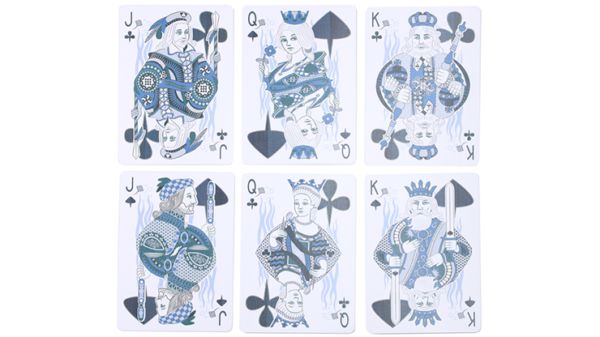 Gilded Bicycle Stingray (Teal) Playing Cards - Image 4