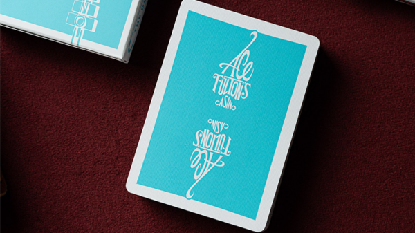 Ace Fulton's Casino: Miami Vice Blue Playing Cards - Image 2