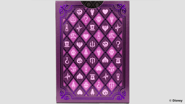 Bicycle Disney Villains (Purple)  by US Playing Card Co. - Image 3