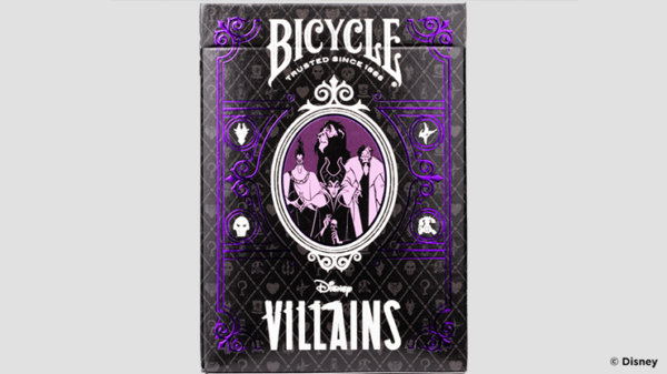 Bicycle Disney Villains (Purple)  by US Playing Card Co. - Image 4