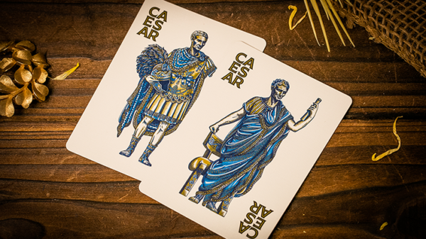 Caesar (Blue) Playing Cards by Riffle Shuffle - Image 3