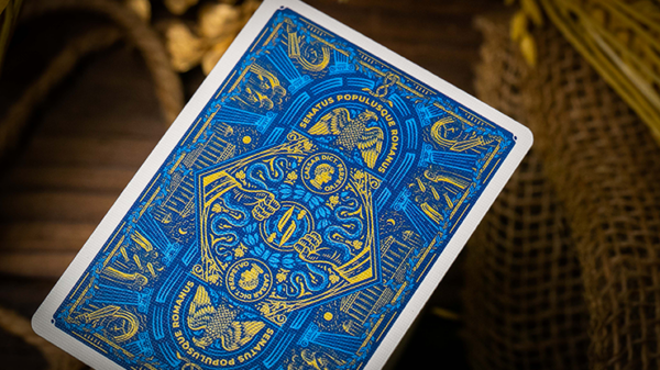 Caesar (Blue) Playing Cards by Riffle Shuffle - Image 4