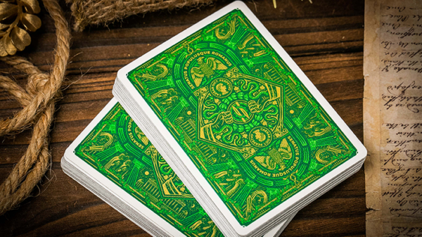 Caesar (Green) Playing Cards by Riffle Shuffle - Image 5