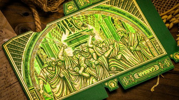 Caesar (Green) Playing Cards by Riffle Shuffle - Image 6