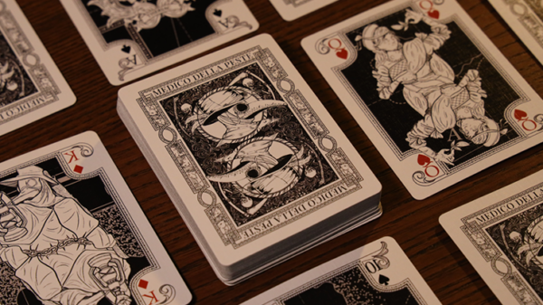 Plague Doctor (Veil) Playing Cards By Anti-Faro Cards - Image 4