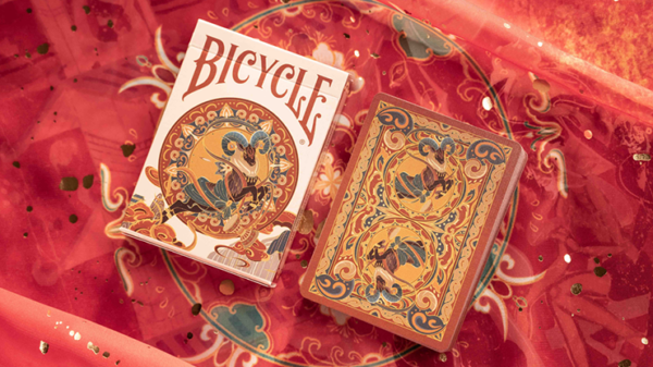 Bicycle Chinese Zodiac (Goat) Playing Cards by US Playing Card Co - Image 2