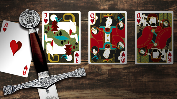 Secret Tale Black Knight Playing Cards - Image 3