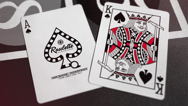 Roulette (Red) Playing Cards by Mechanic Industries - Image 5