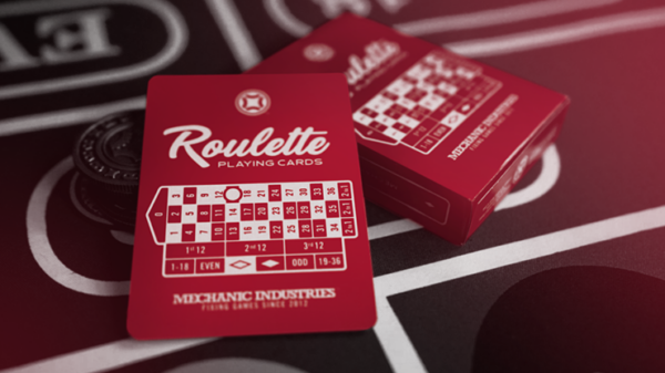 Roulette (Red) Playing Cards by Mechanic Industries - Image 6