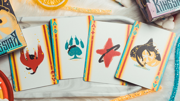 Space Cat V2 Playing Cards by King Star - Image 2