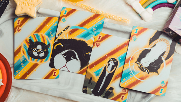 Space Cat V2 Collector's Box Set Playing Cards by King Star - Image 4